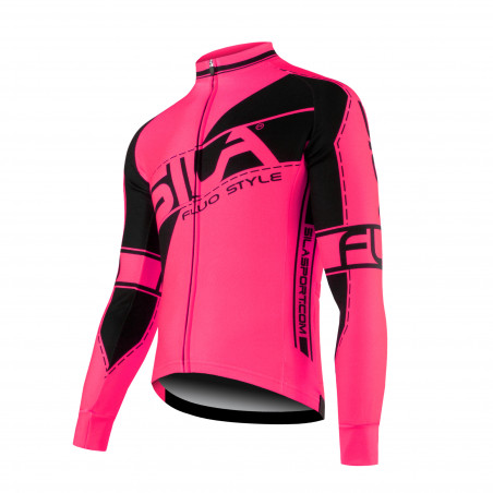 MAILLOT / VESTE MI-SAISON SILA FLUO STYLE 3 PLUS ROSE