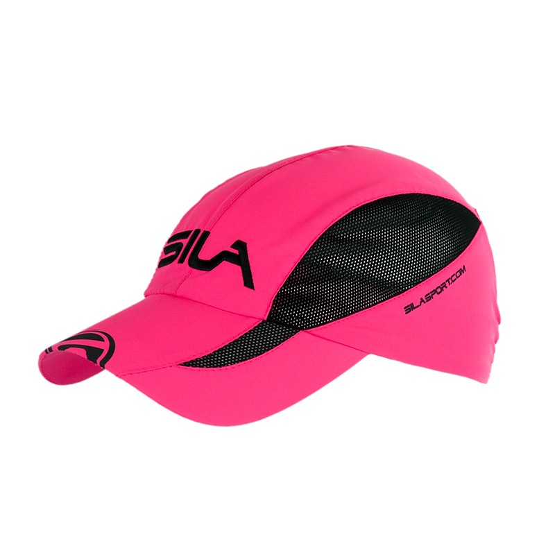 pink running cap